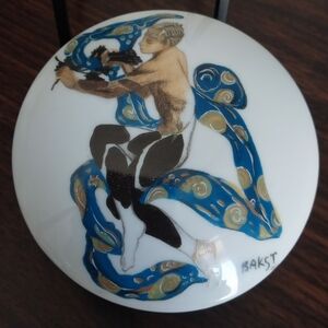 Leon Bakst Art of the Ballets Russes "The Faun" Trinket Box